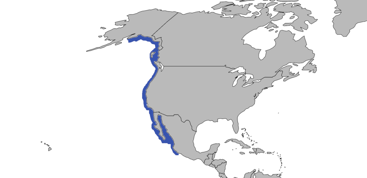 Mapa de distribución