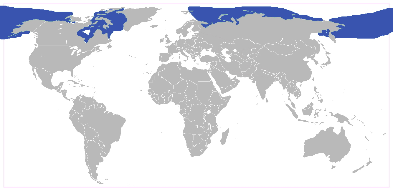 Mapa de distribución