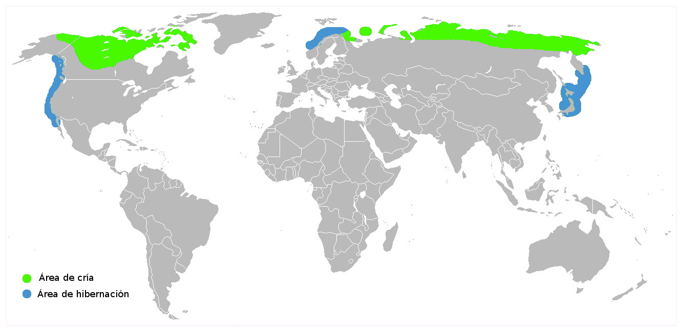 Mapa de distribución