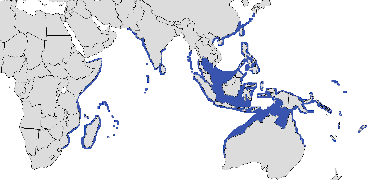 Mapa de distribución