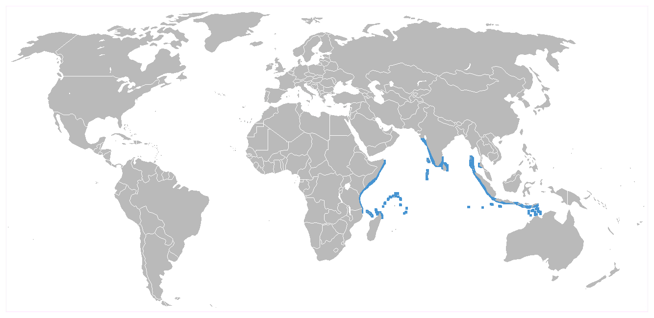 Mapa de distribución