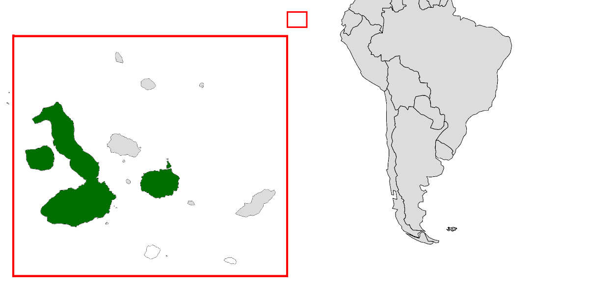 Mapa de distribución