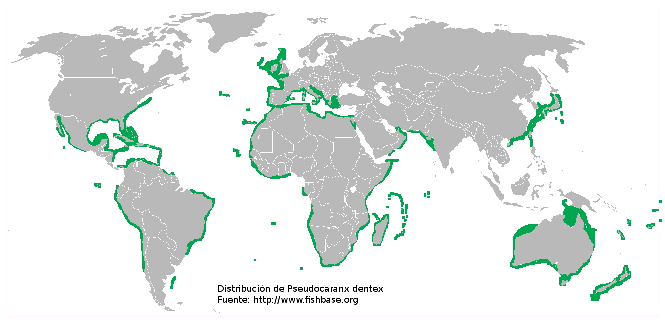 Mapa de distribución