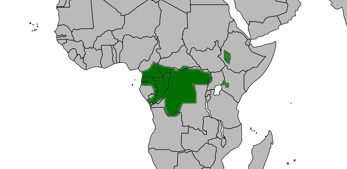 Mapa de distribución