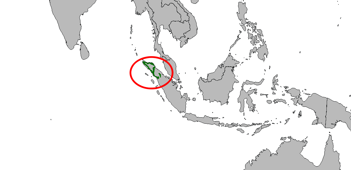 Mapa de distribución