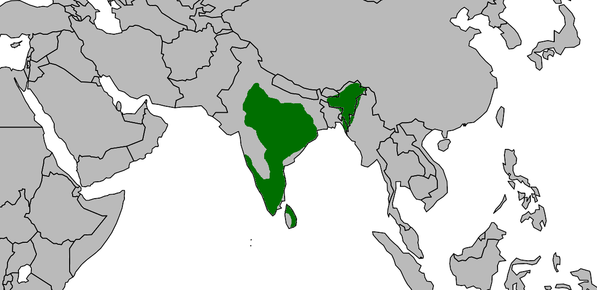 Mapa de distribución