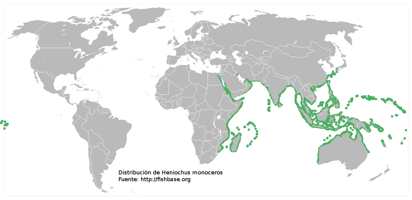 Mapa de distribución