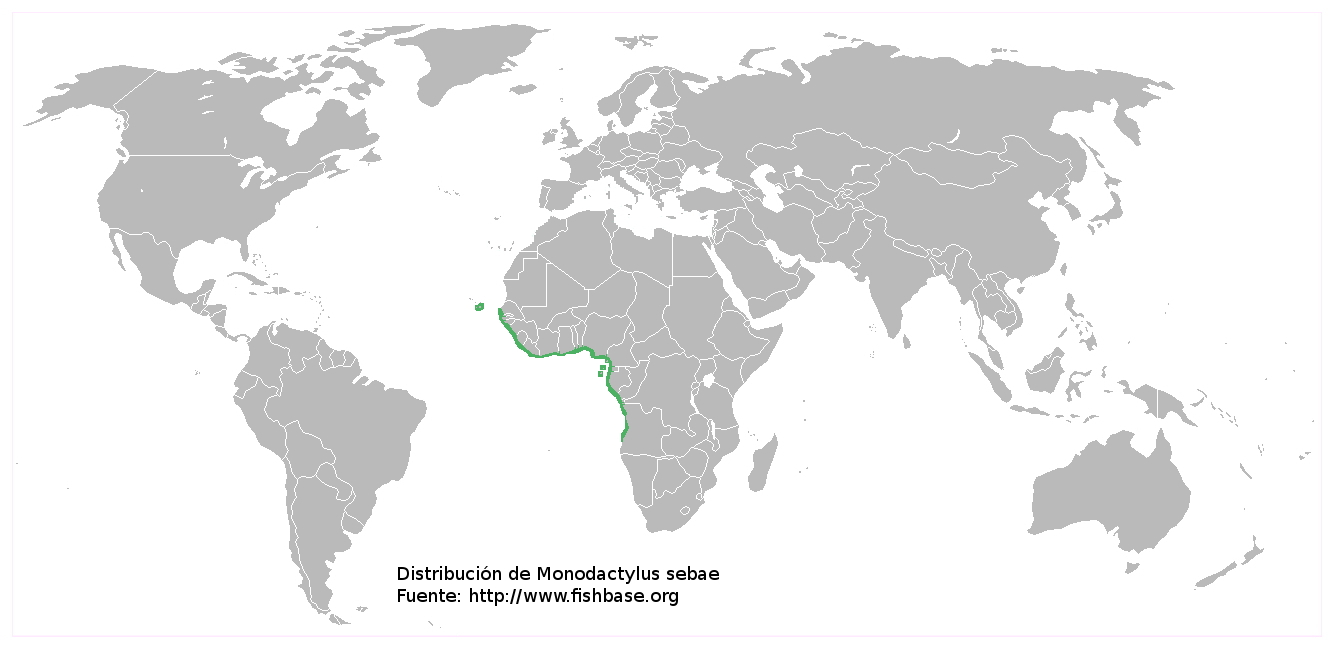 Mapa de distribución