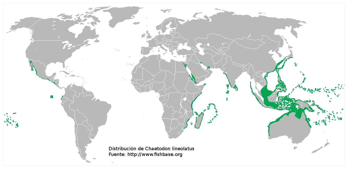 Mapa de distribución