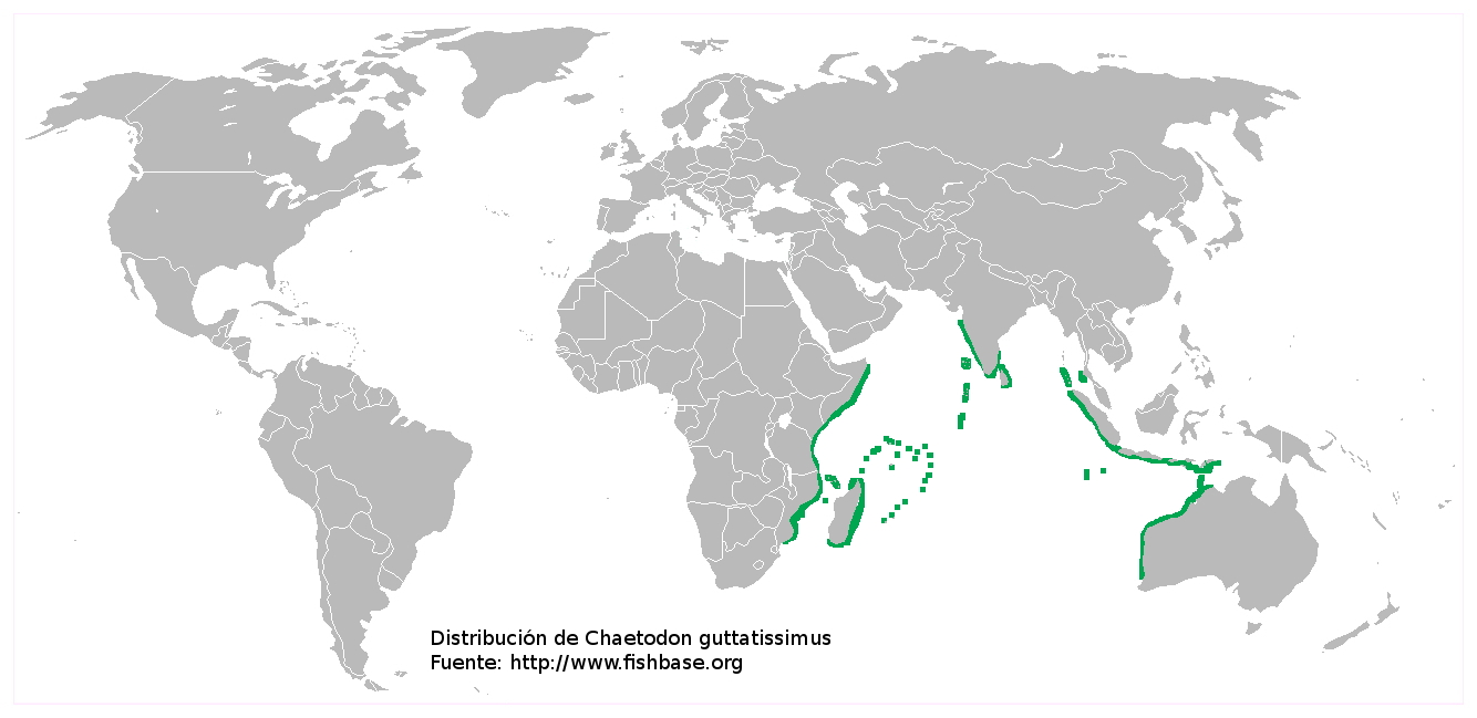 Mapa de distribución